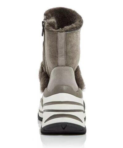Ash Blake Suede & Faux Fur High-Top Sneakers - Image 8