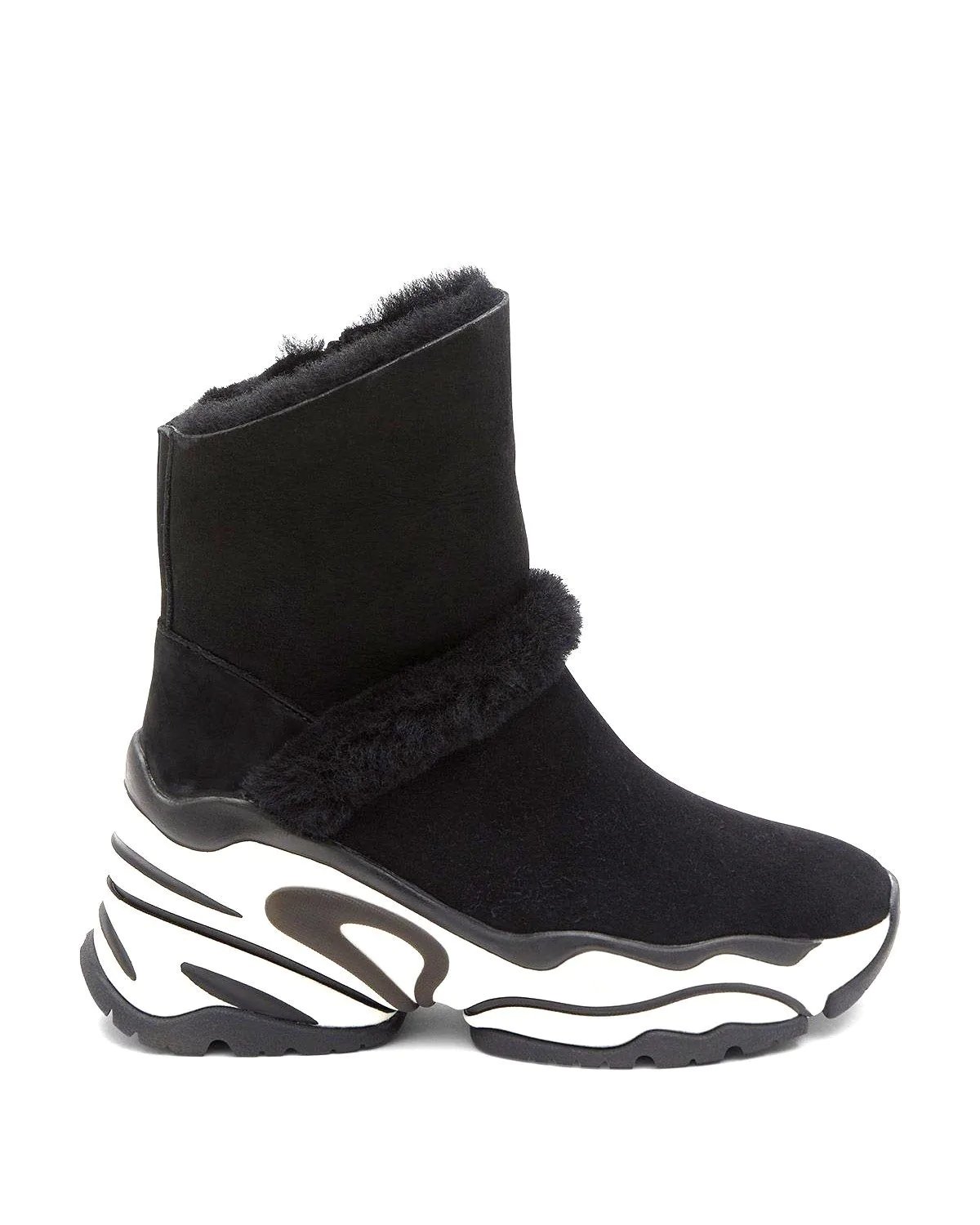 Ash Blake Suede & Faux Fur High-Top Sneakers-20260604