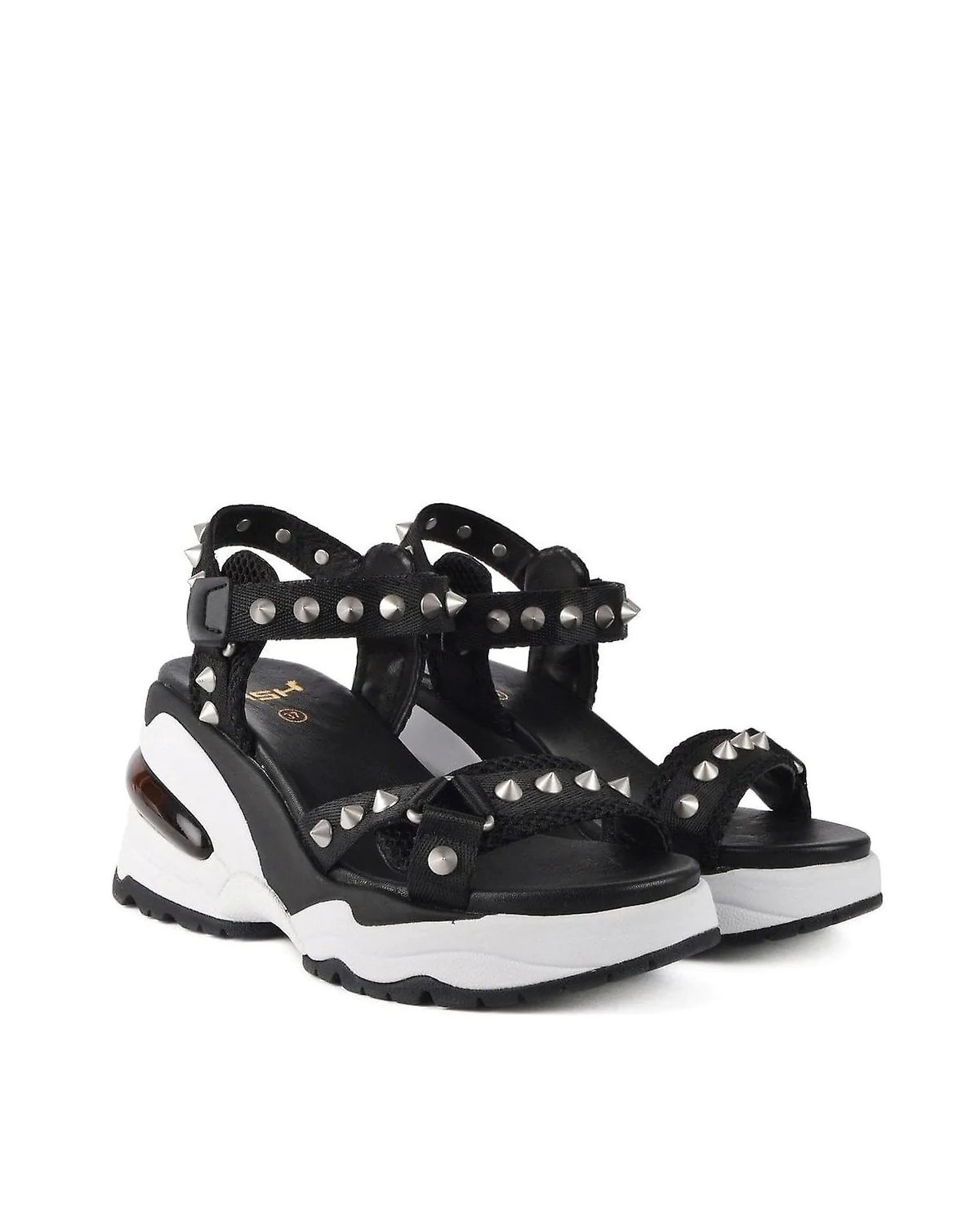 Alternative view of Ash DEAN Black Wedge Trainer Sandals