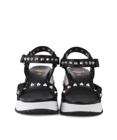 Ash DEAN Black Wedge Trainer Sandals - Image 3