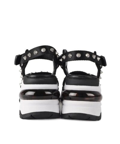Ash DEAN Black Wedge Trainer Sandals - Image 5