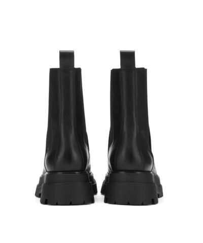 Ash Elite Tall Boots In Black Leather - Image 4