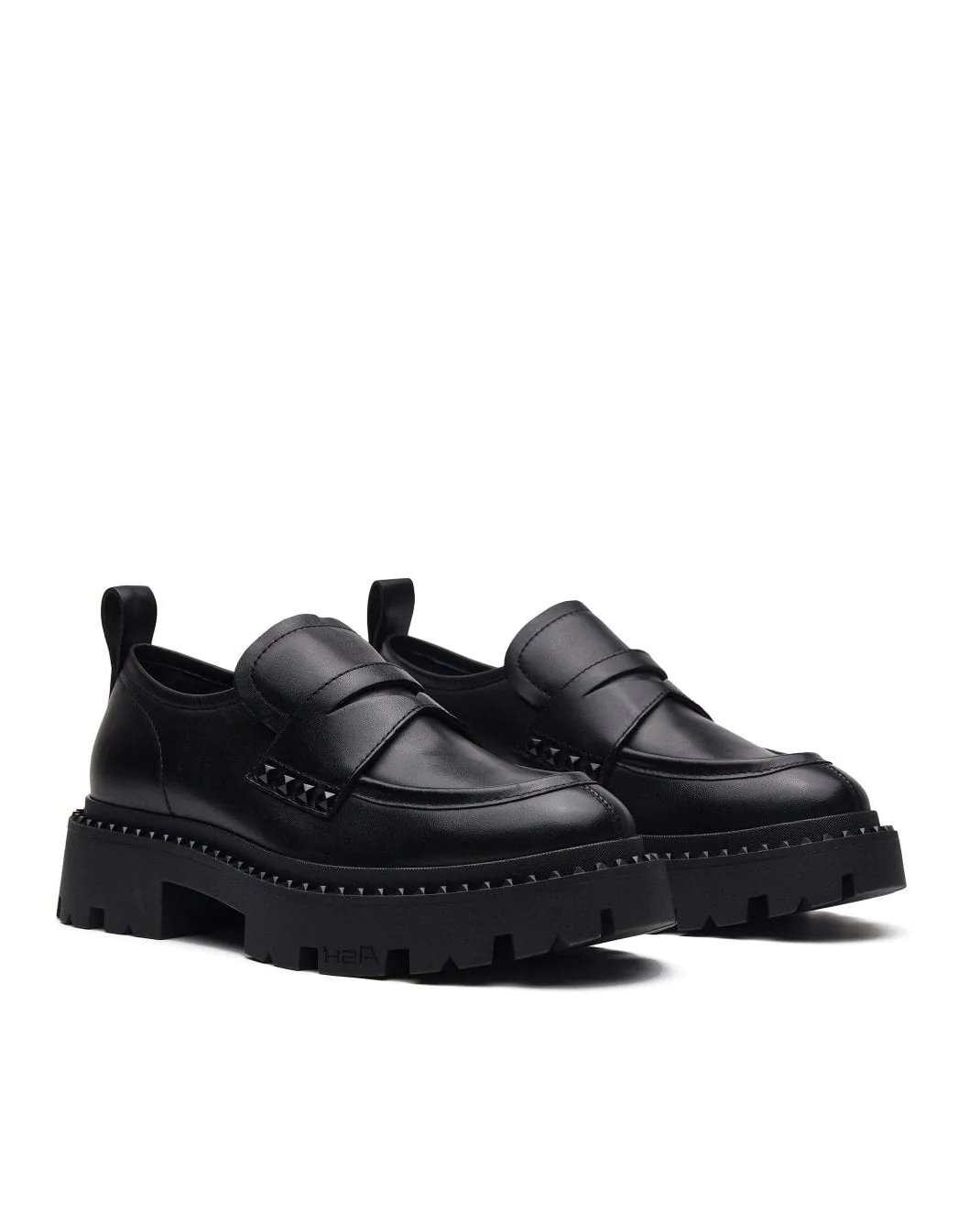 Alternative view of Ash Genial Bis Loafers In Black Leather