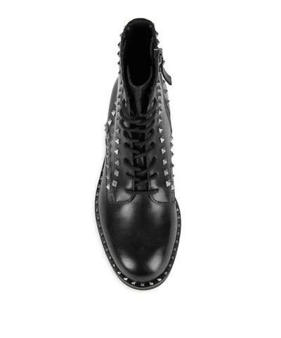Ash Wolf Studded Leather Combat Boots 20262263 4