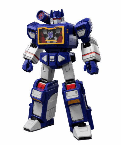 Alternative view of Blokees Figures | Transformers Action Edition 03 Soundwave