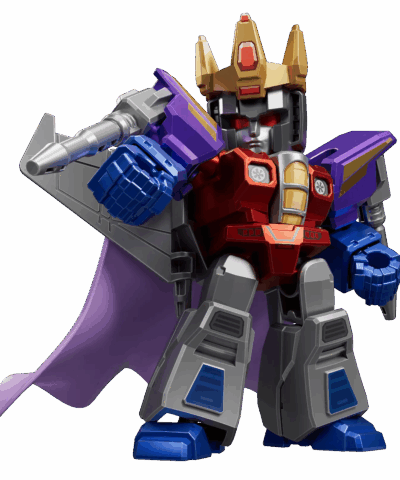 Alternative view of Blokees Figures | Transformers Defender Version 02 The Overthrow