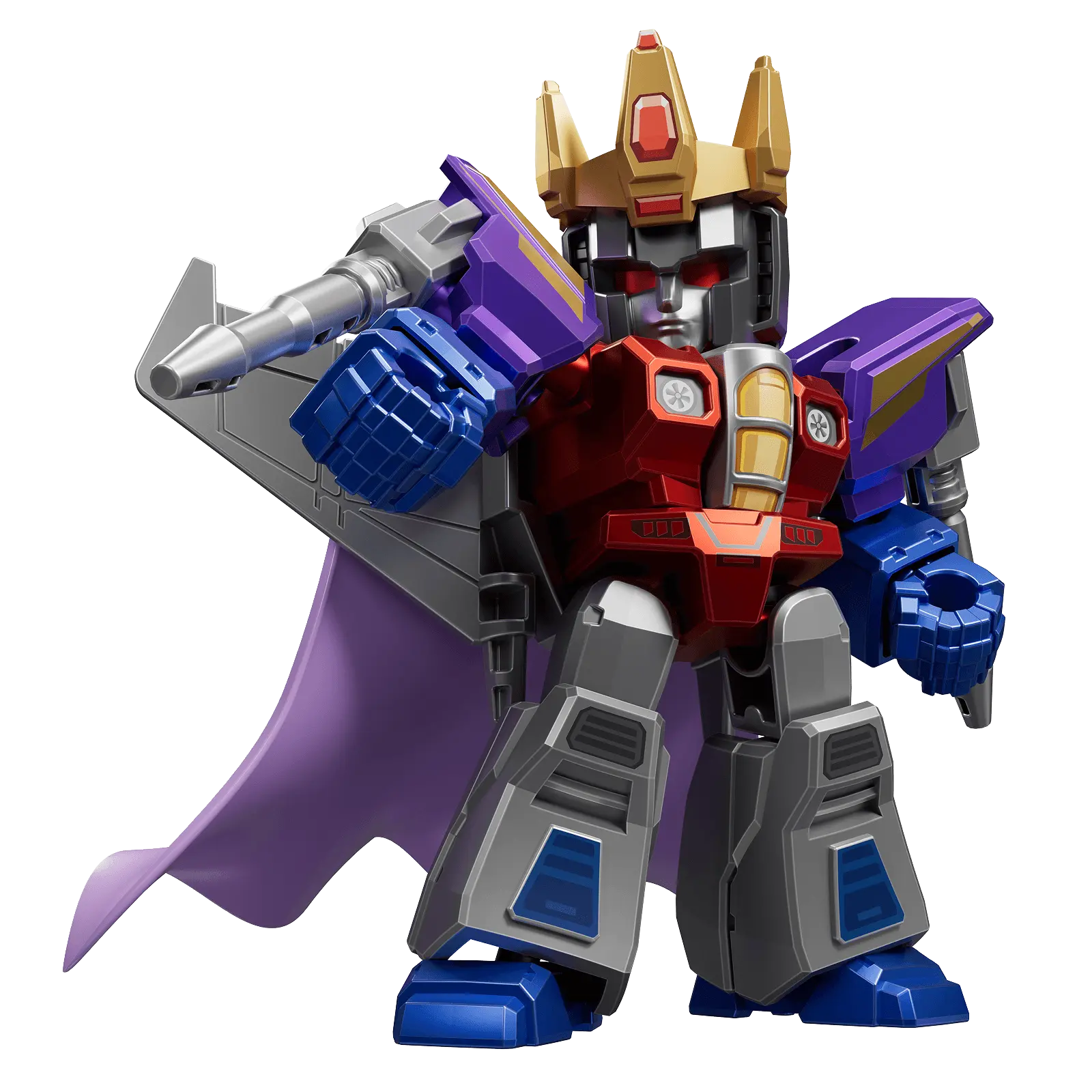Alternative view of Blokees Figures | Transformers Defender Version 02 The Overthrow