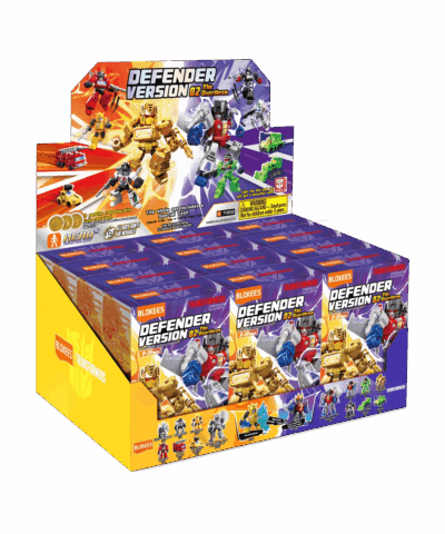 Blokees Figures | Transformers Defender Version 02 The Overthrow