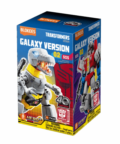 Blokees Figures Transformers Galaxy Version 02 SOS