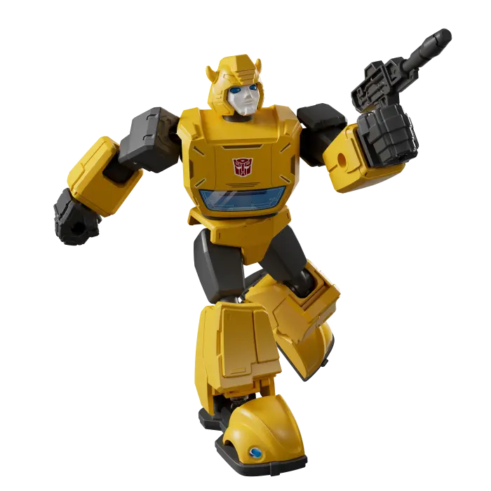 Alternative view of Blokees Figures Transformers Galaxy Version 03 The Autobot Run