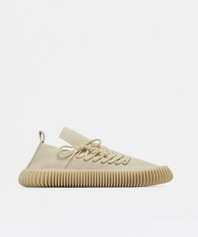 Bottega Veneta Ripple Sneaker In Cane sugar-20240913