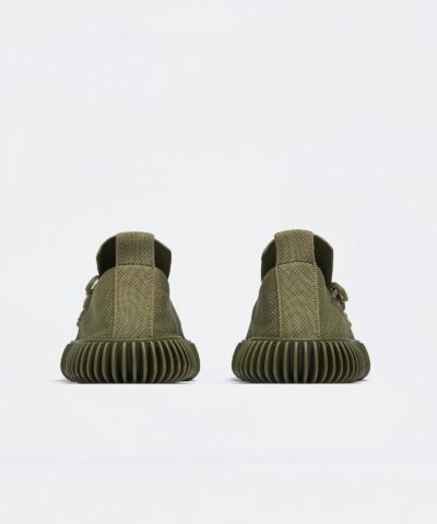 Bottega Veneta Ripple Sneaker In Khaki - Image 3