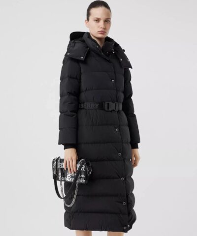 Burberry Detachable Hood Belted Puffer Coat-20263537