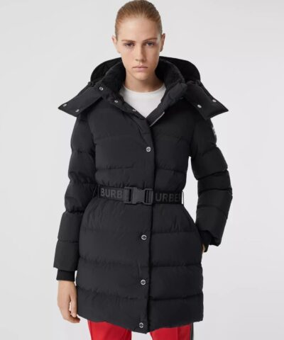 Burberry Detachable Hood Belted Puffer Coat-20263549