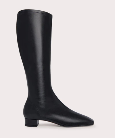 By Far Edie Black Leather Boots-20236947