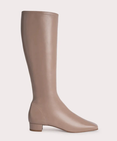 By Far Edie Nude Leather Boots-20236936