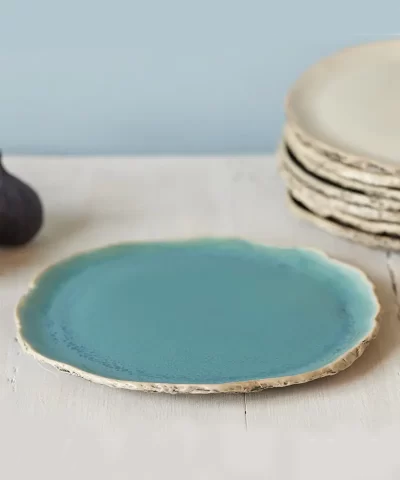 CakeplateTurquoiseHandmadeCeramics 3000x2