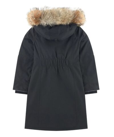 Canada Goose Youth Brittania Parka With Removable Fur Trim - Image 4