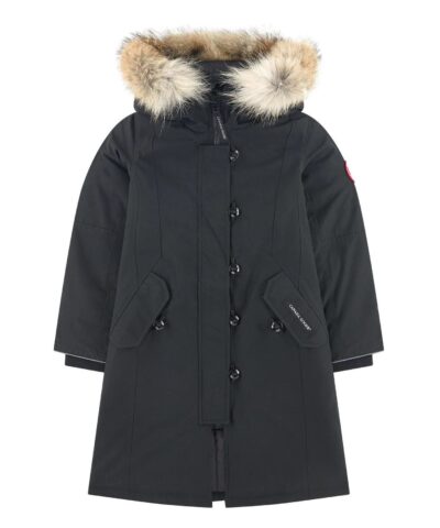 Canada Goose Youth Brittania Parka With Removable Fur Trim-20260472
