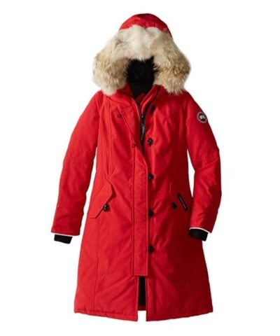 Canada Goose Youth Brittania Parka With Removable Fur Trim - Image 6