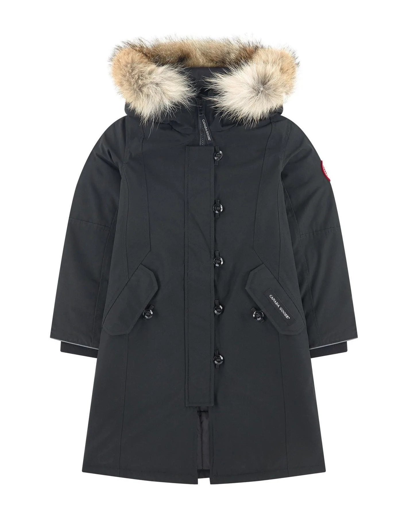 Canada Goose Youth Brittania Parka With Removable Fur Trim-20260472
