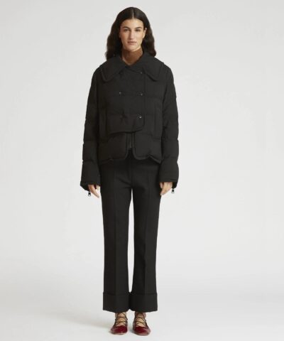 Alternative view of Carven Black Marly Downcoat
