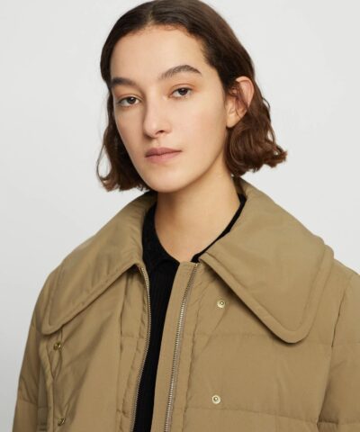Carven Camel Marly Downcoat - Image 4