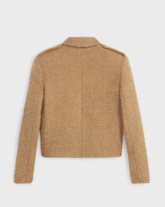 Alternative view of Celine 'Chasseur' Jacket In Mohair Wool