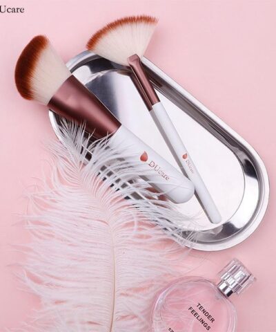 Contour Highlight Eyeshadow With Fan Makeup Brushes Portable Cosmetic Tools Kit 20221148 3