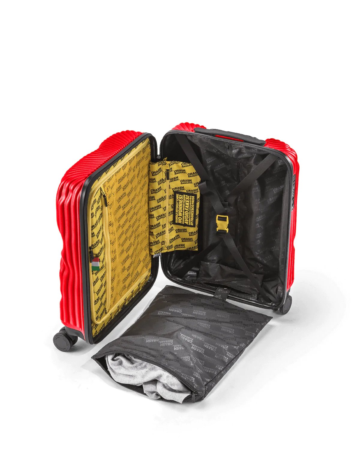 Alternative view of Crash Baggage Stripe Cabin, Red