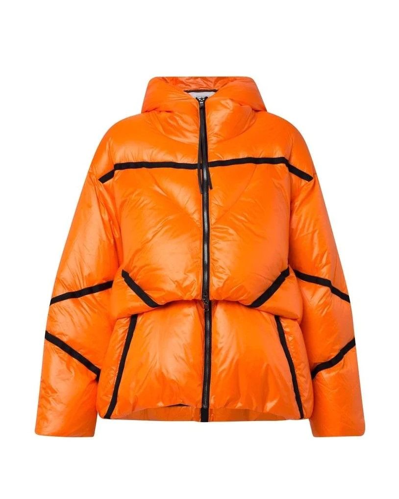 Alternative view of Dorothee Schumacher Two-Tone Shell Hooded Puffer Jacket
