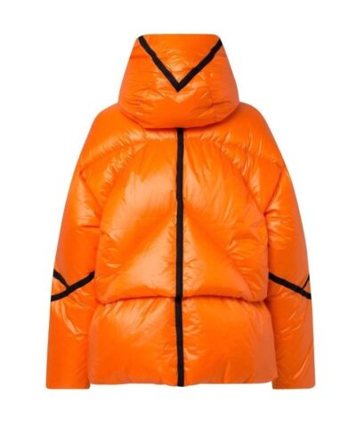 Dorothee Schumacher Two-Tone Shell Hooded Puffer Jacket - Image 3