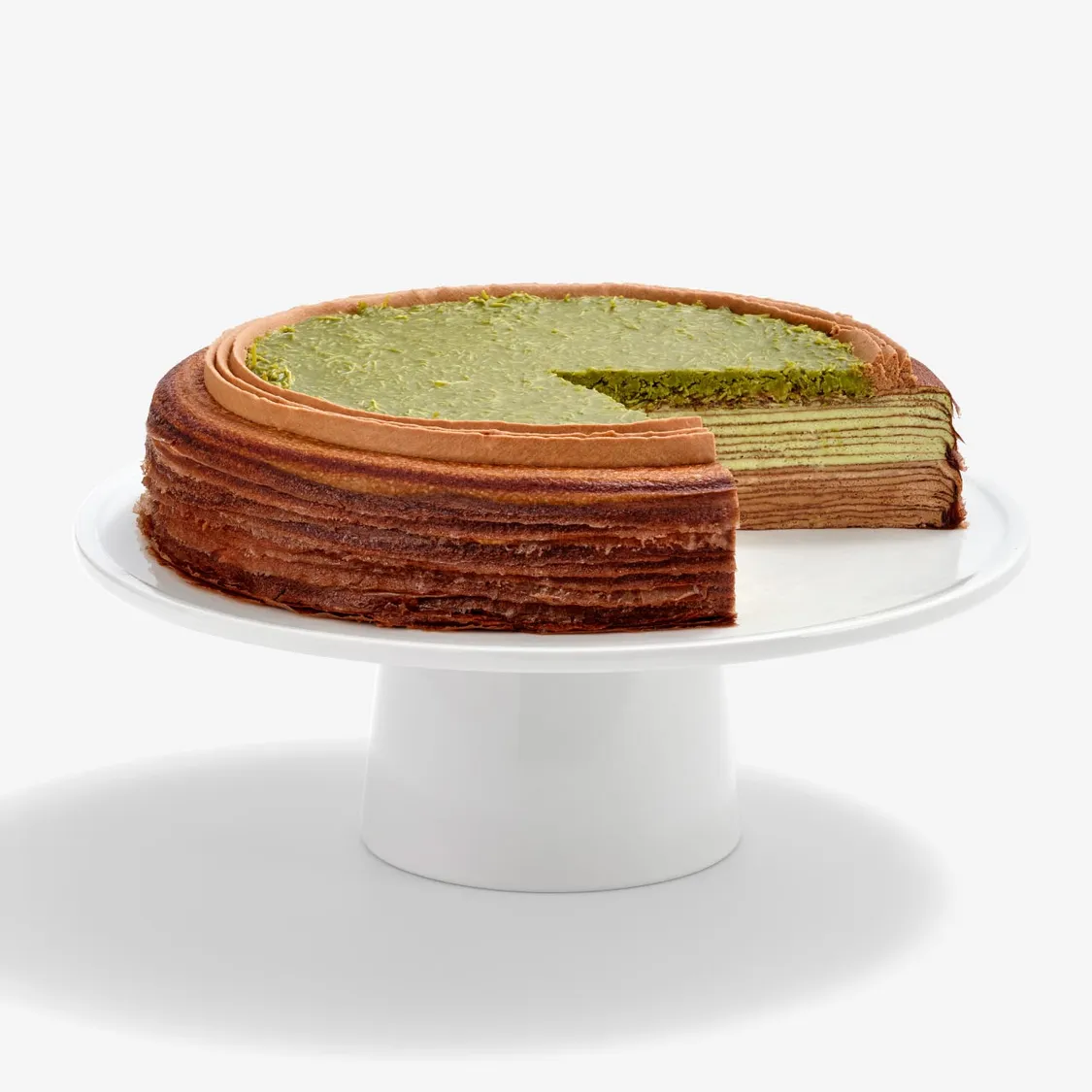 Alternative view of Dubai Chocolate Mille Crêpes - 9 inch (Serves 10-14)