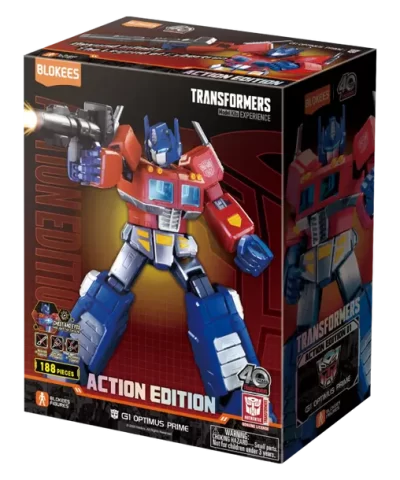 Blokees Figures | Transformers Action Edition - G1 Optimus Prime - Image 7