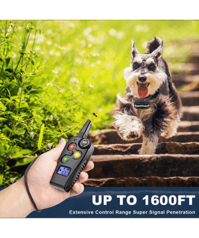 SmartPet P18 Dog Training Collar with Remote - Shock, Vibration, Sound | IP67 Waterproof - Image 4