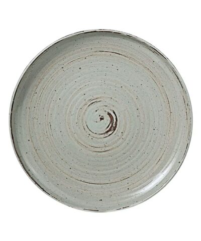 Vintage Style Porcelain Dinnerware Stone Sage Vajjila Platos Crockery Platter Plate Pocelana Assiette Pottery Plate Set - Image 3