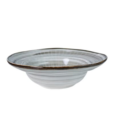 Western Nordic Style Porcelain Dinnerware in Gray - Image 5