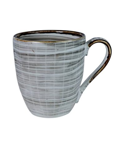 Western Nordic Style Porcelain Dinnerware in Gray - Image 7