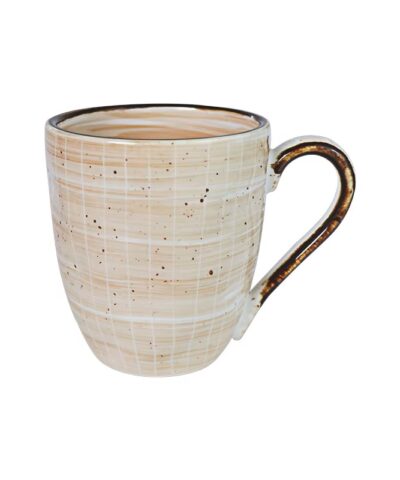 Western Nordic Style Porcelain Dinnerware in Beige - Image 7