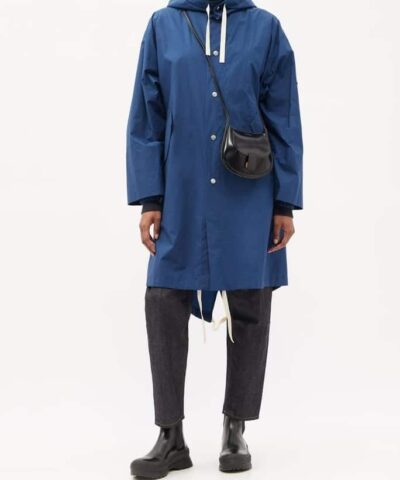 Jil Sander Hooded Water Repellent Cotton Fishtail Parka 20290950 1