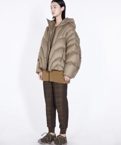 Jnby Quilted Hooded Oversize Down Jacket Pink 20245956 1