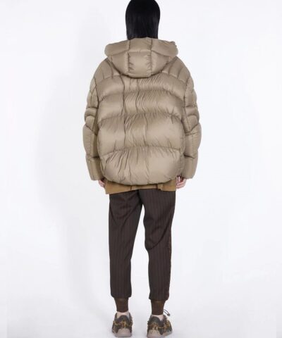Jnby Quilted Hooded Oversize Down Jacket Pink 20245956 2