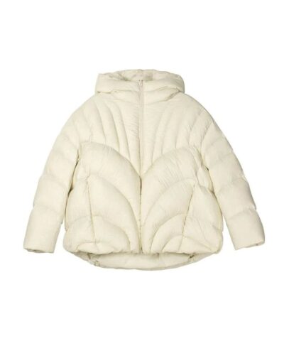 Jnby Quilted Hooded Oversize Down Jacket Pink 20245956 4