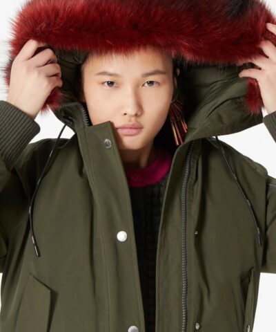 Kenzo Short Parka Jacket With Hood - Image 5
