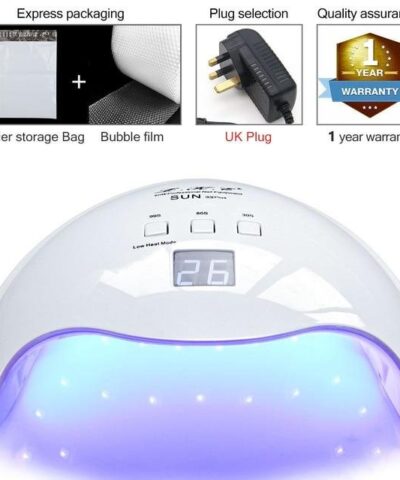 L.K.E LED Display True Glow Portable Nail Dryer-20275081