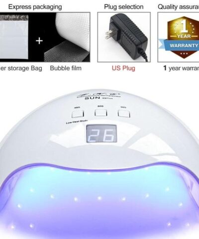 L.K.E LED Display True Glow Portable Nail Dryer-20275083