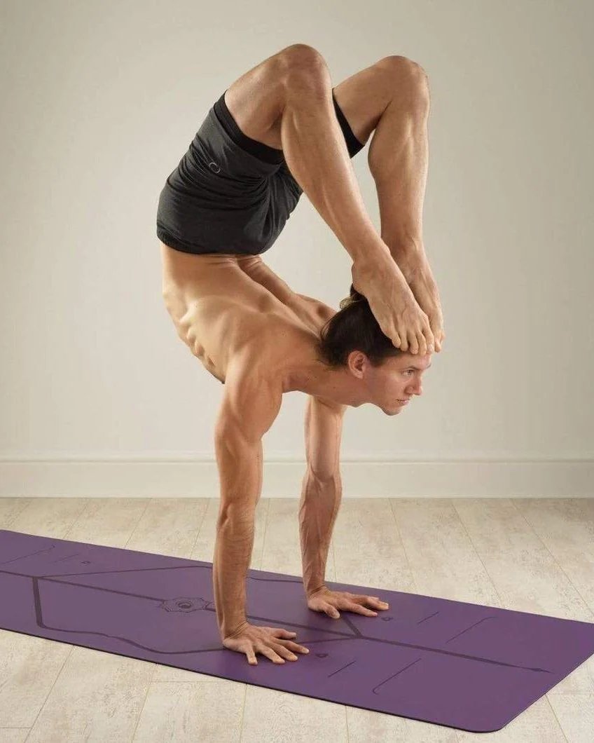 Alternative view of Liforme Yoga Mat, Purple Earth