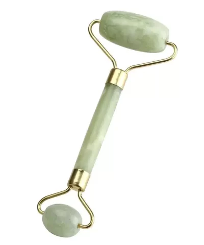 Alternative view of Maange Natural Jade Roller Face Thin Massage Tool