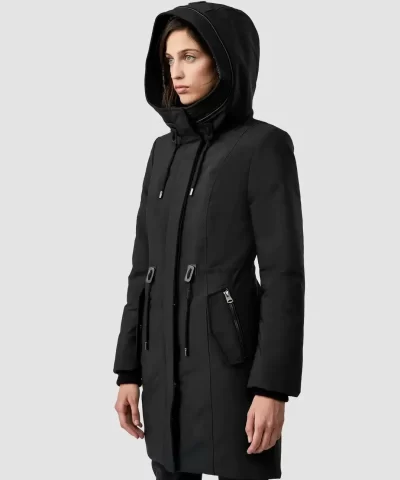 Mackage Beckah Down Parka With Removable Ribbed Collar - Image 3