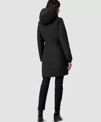 Mackage Beckah Down Parka With Removable Ribbed Collar - Image 4